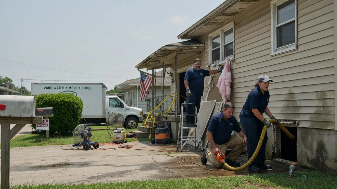 Water Damage Repair in French Camp, MS near me